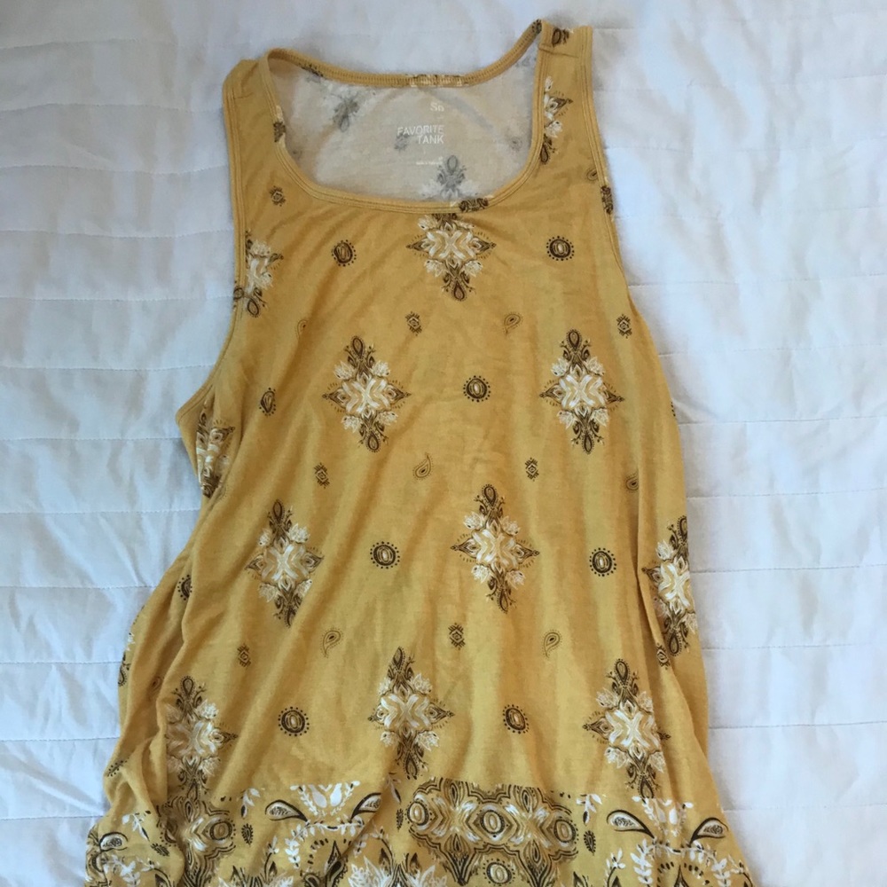 SO Floral Tank, loose fit